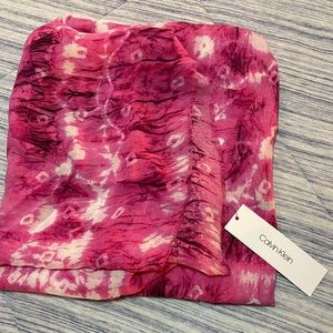 Calvin Klein scarf and coverup